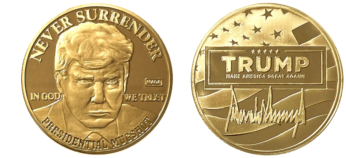 Trumpinator silver coin