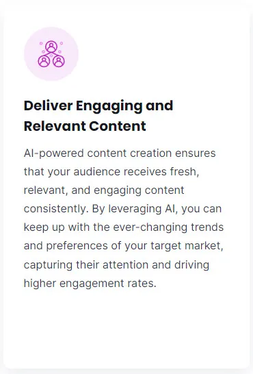 Deliver Engaging Content