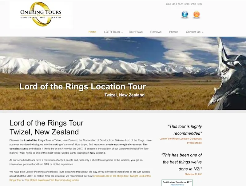 One Ring Tours