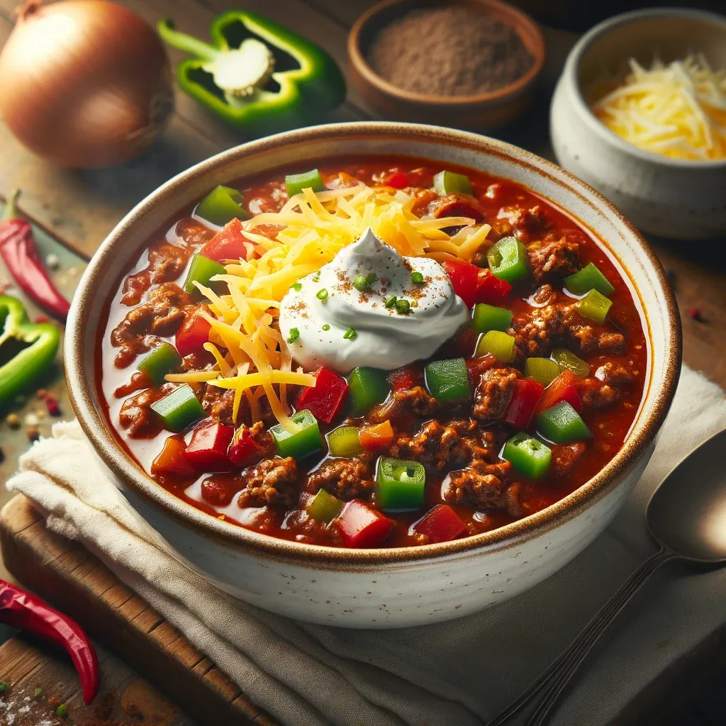 keto chili with ground beef