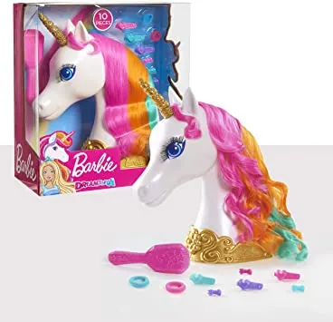 Unicorn Barbie Hairstyling