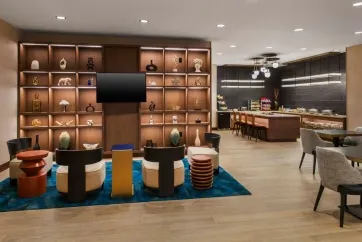 Buffalo Marriott Niagara M Club Lounge