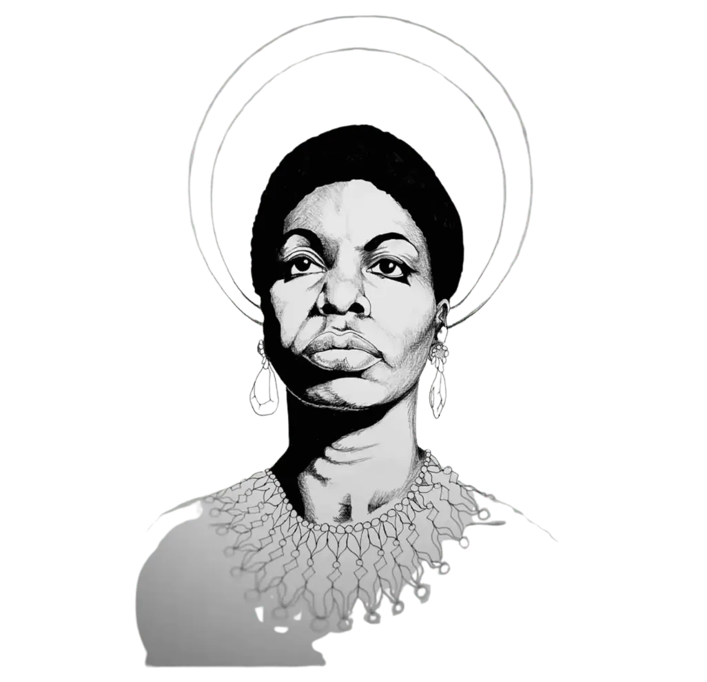 Nina Simone by Donna Dery