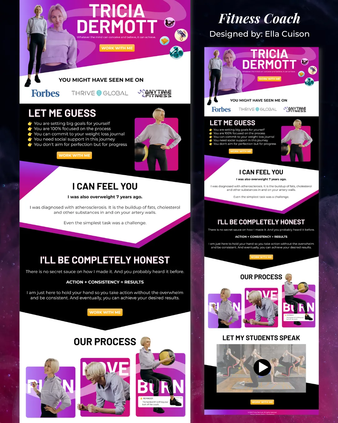 Fitness Coach Sales Page ClickFunnels