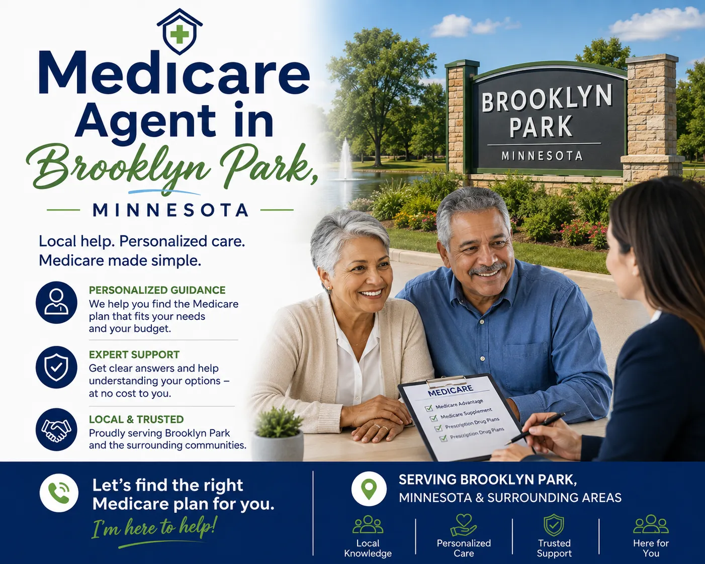 Medicare Agent in Brooklyn Park, MN