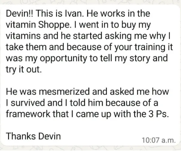 Devin Bisanz Course Testimonial For MMB™