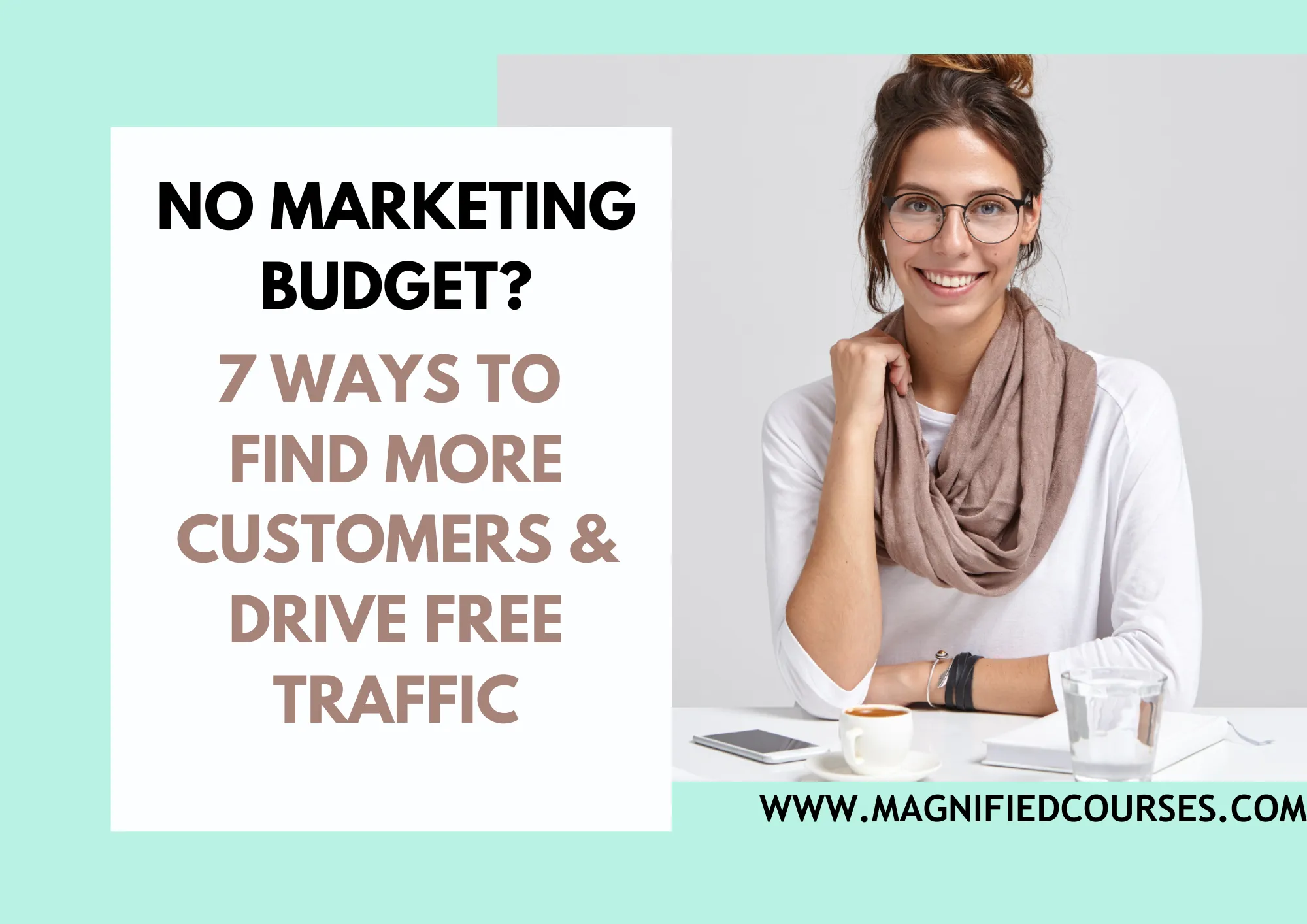 drive free traffic to your small business make more sales no marketing budget free