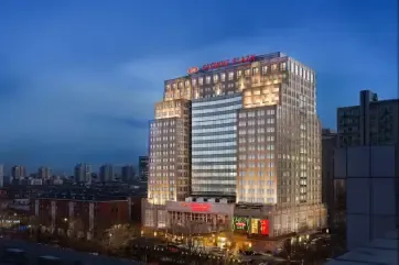 Crowne Plaza Beijing Zhongguancun Exterior Night
