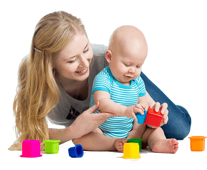 Playtime and LearningTime with mom