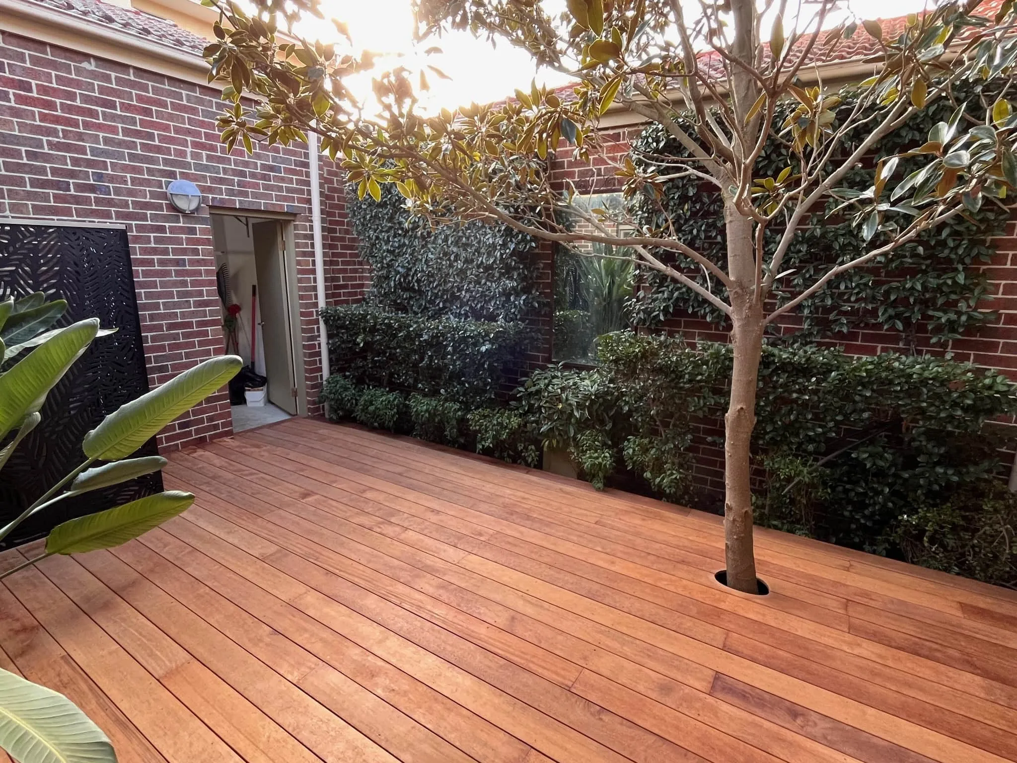 Recent landscaping project in Melbourne by Bryce Minett Landscaping