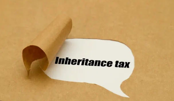 Inheritance tax speech bubble