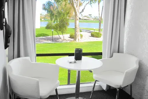 Elegant Master Suite with Breathtaking Lake & Golf Views