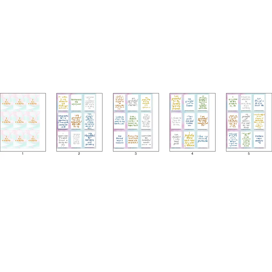 Grateful Life - Card Deck 