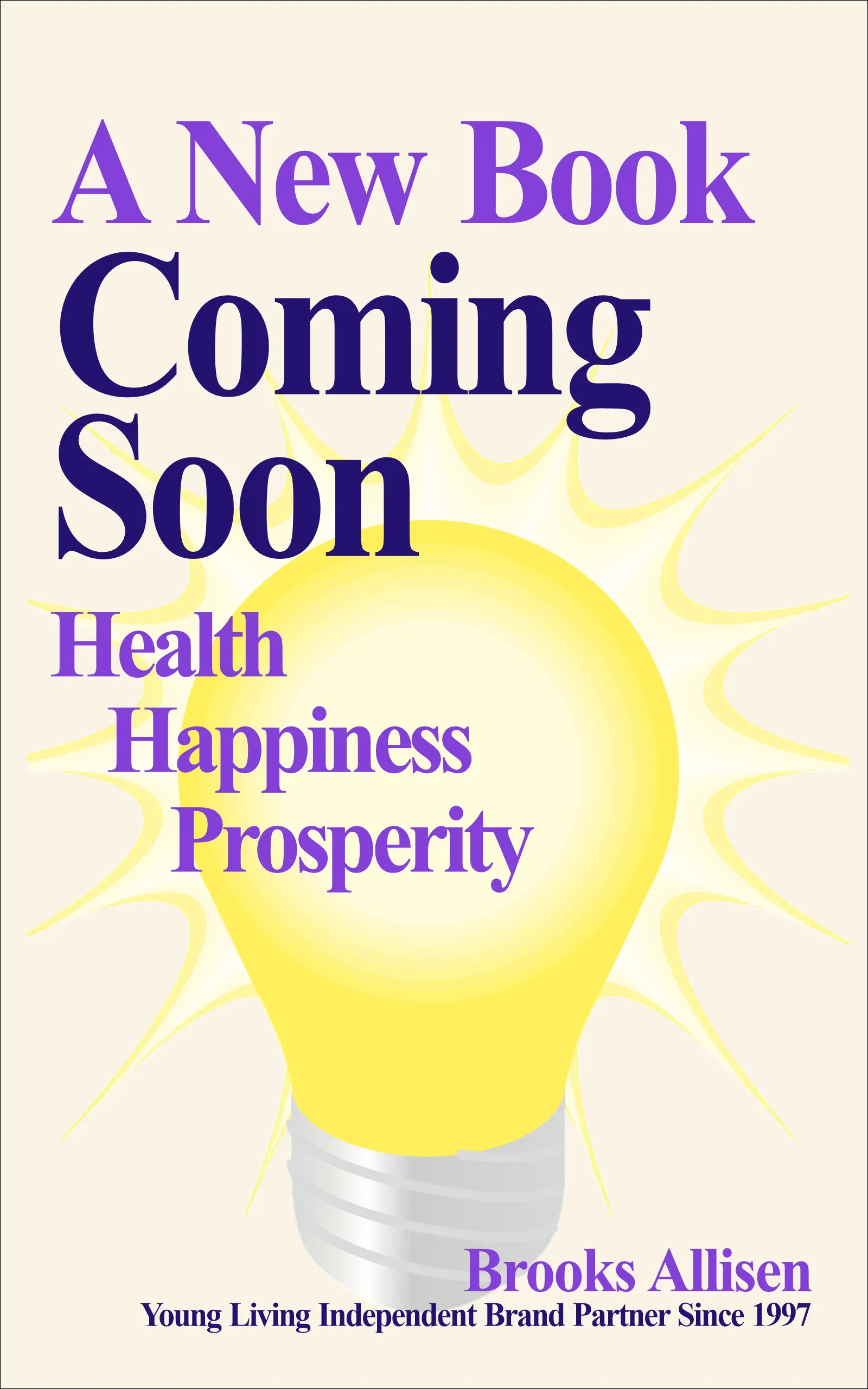 A New Book Coming Soon