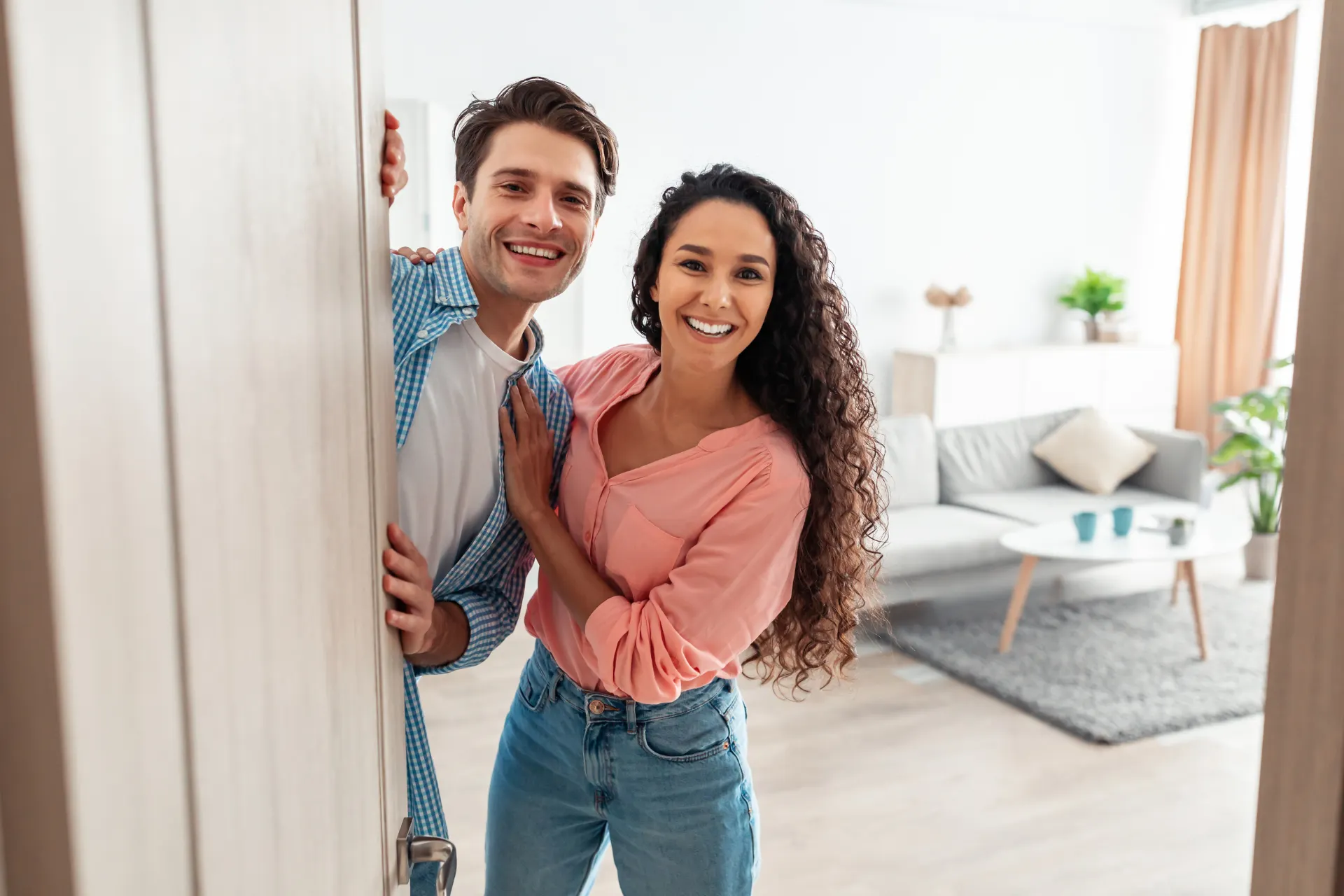 Couple enjoying a stress-free, quality home build