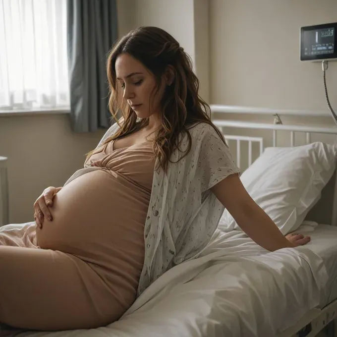 pregnant woman in the hospital