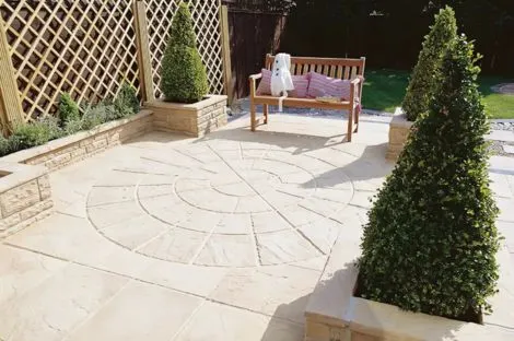 Patios designed and installed by TDS Paving Staines