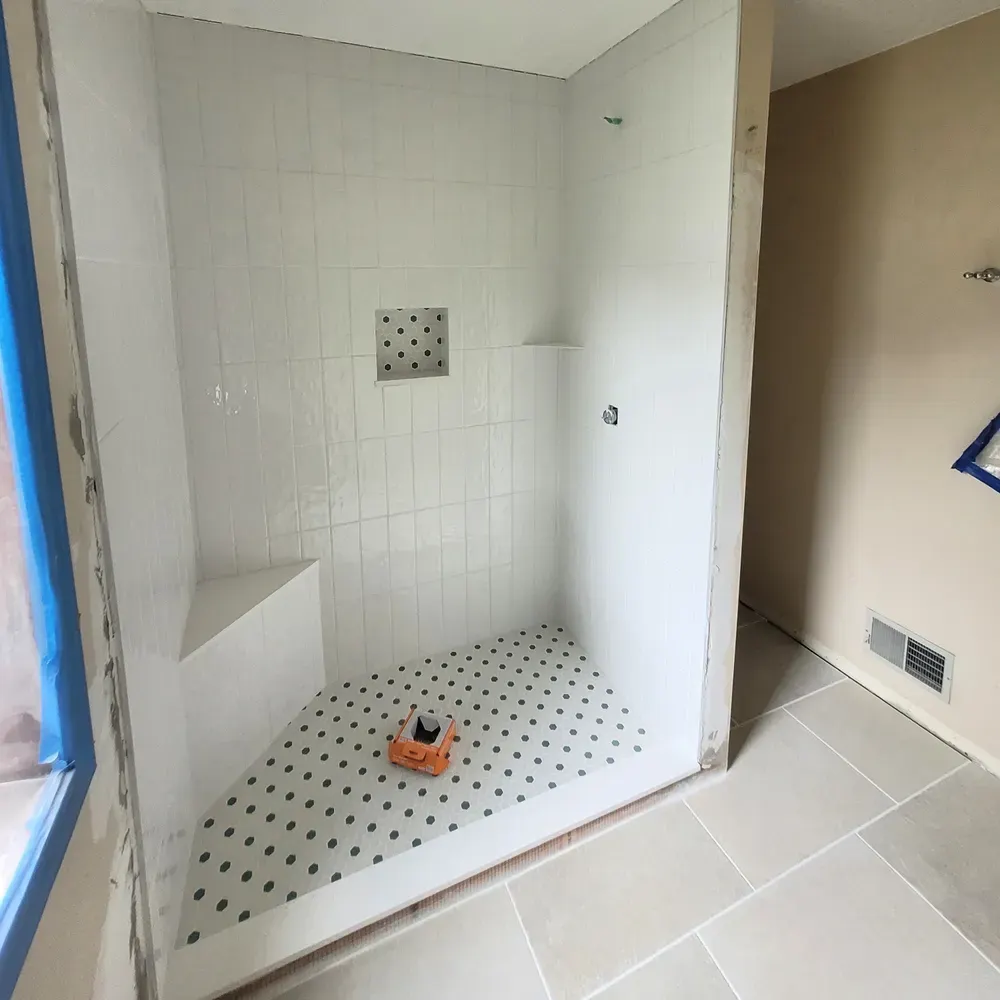 Full shower renovation 