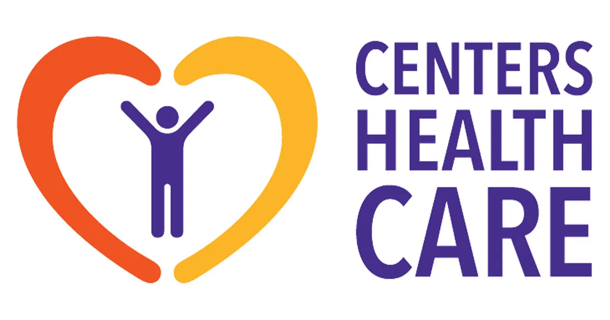 the logo for the company Centers Healthcare