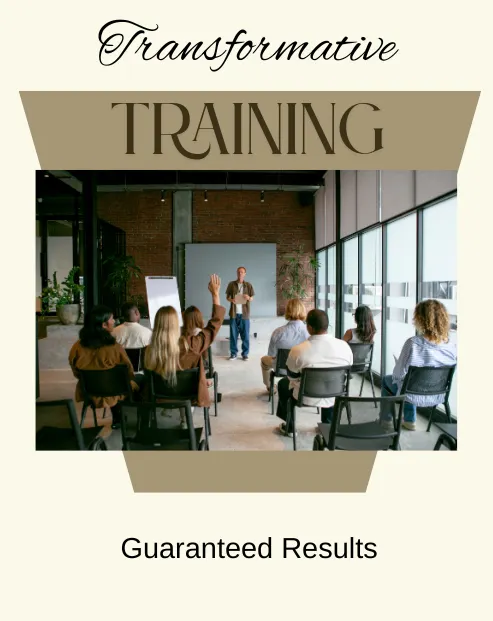 1 year training with full money back guarantee