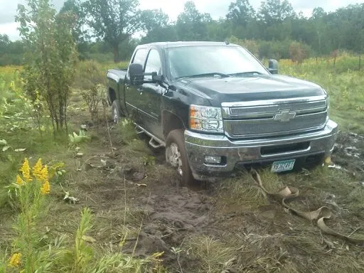 Stuck Truck