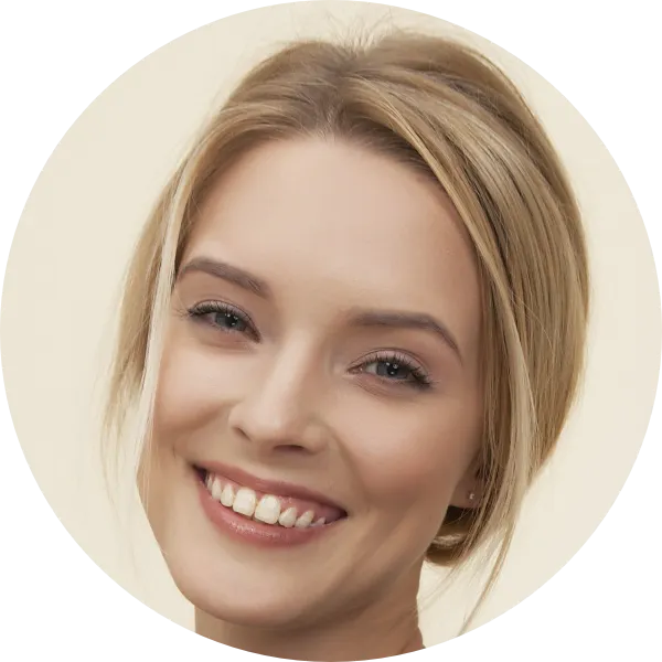 woman smiling