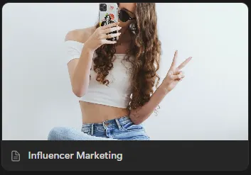 Influencer Marketing Prompt Guide