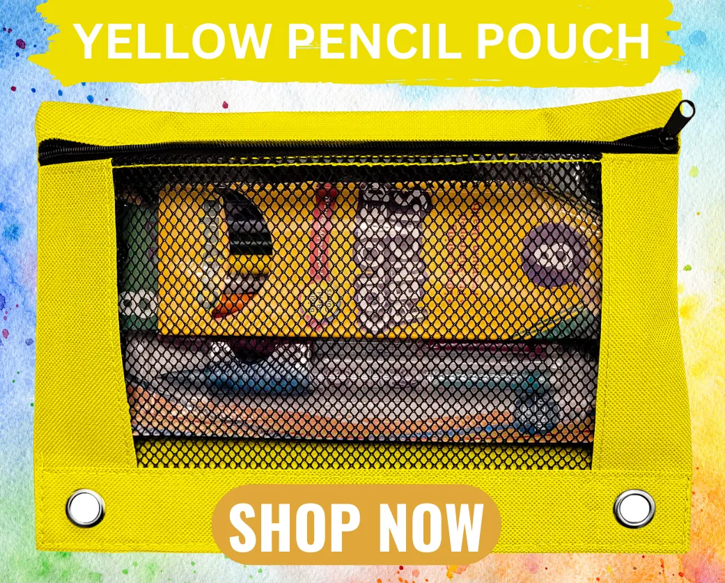 Yellow Pencil Case