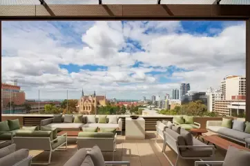 The Westin Perth Exterior Terrace View