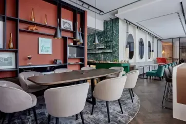 Basel Marriott Hotel M Club Lounge