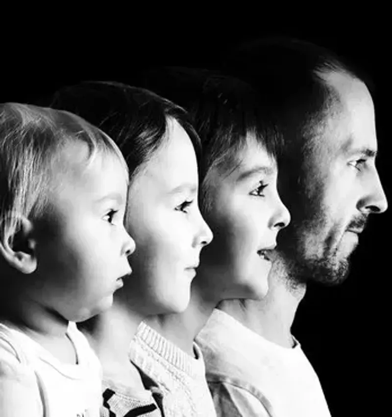 father and sons, generations