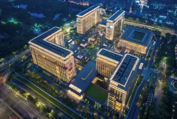 Guangzhou Marriott Hotel Baiyun Exterior Night