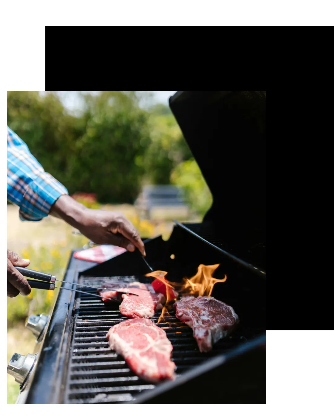 Grill Steak Uncle C Grilling