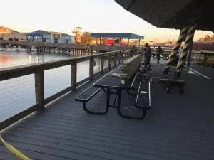 Deck at Wonder Works in Myrtle Beach