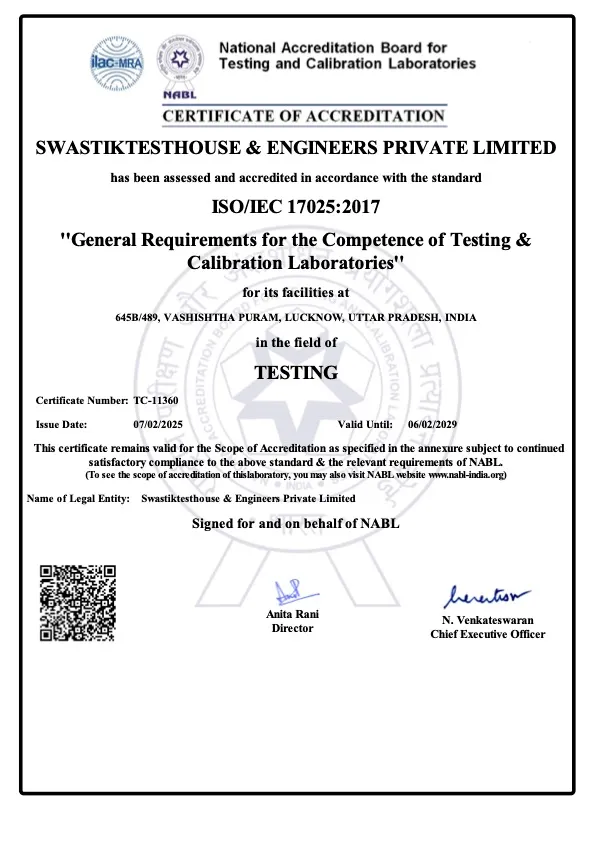 swastik test house engineers private limited