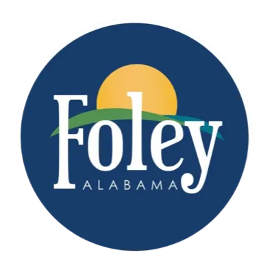 <alt=“City of Foley, Alabama logo representing local exterior cleaning services area.”>