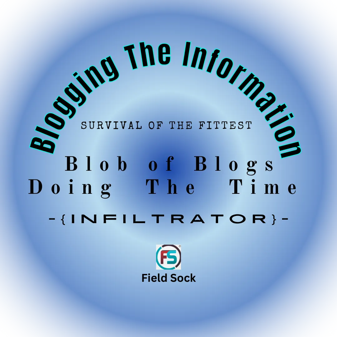 Blogging The Information "BlobofBlogs" Logo and hidden link to 'outline of "Happiness and Joy" book'