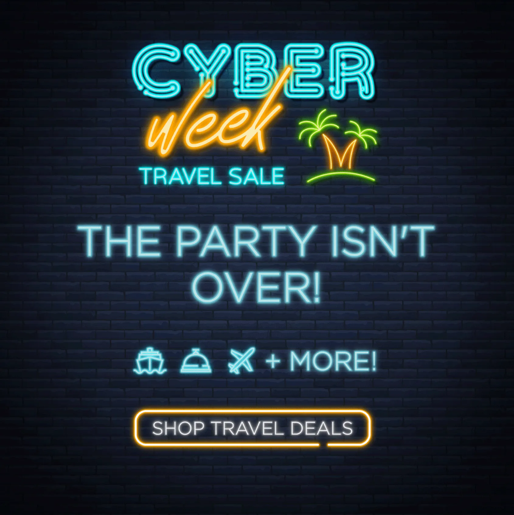 Cyber Week Travel Sale