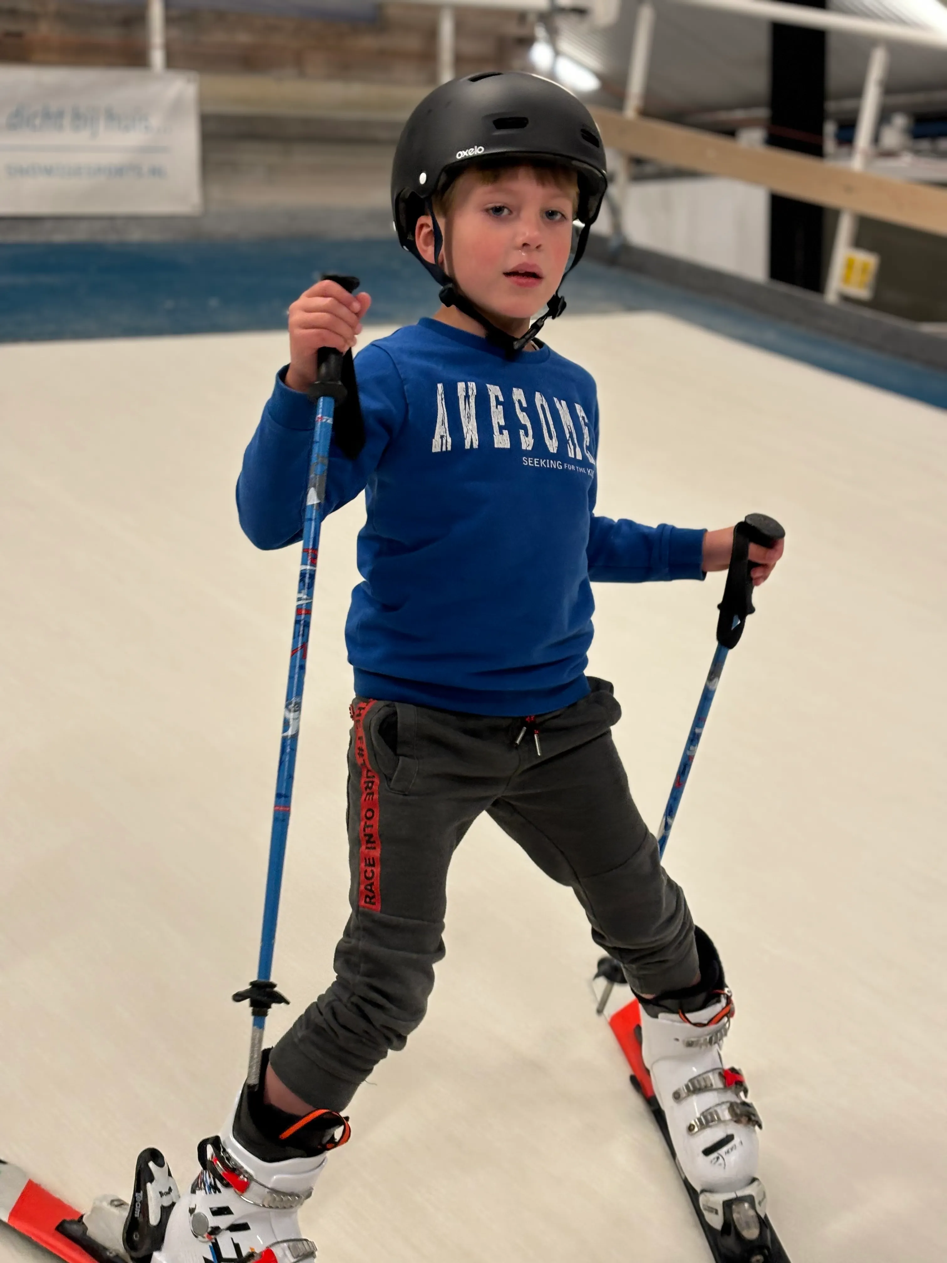Skiles tijdens kinderfeestje bij SnowiseSports