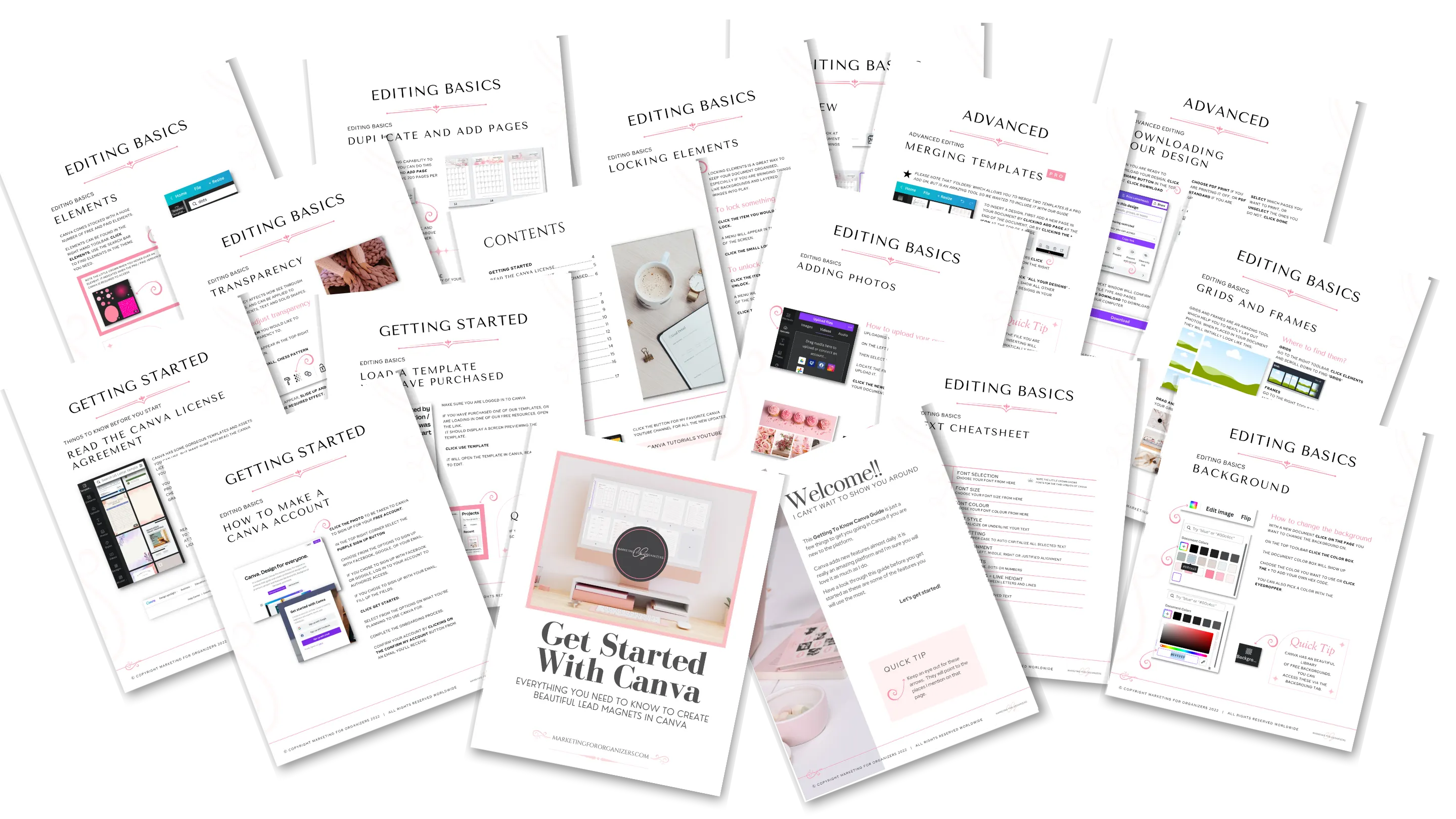 17 page Guide for Canva users
