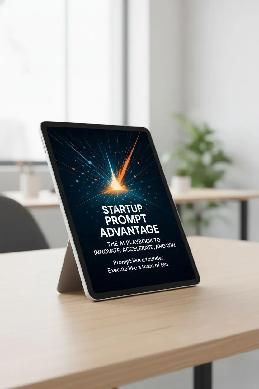 Startup Prompt Advantage Digital Toolkit mockup