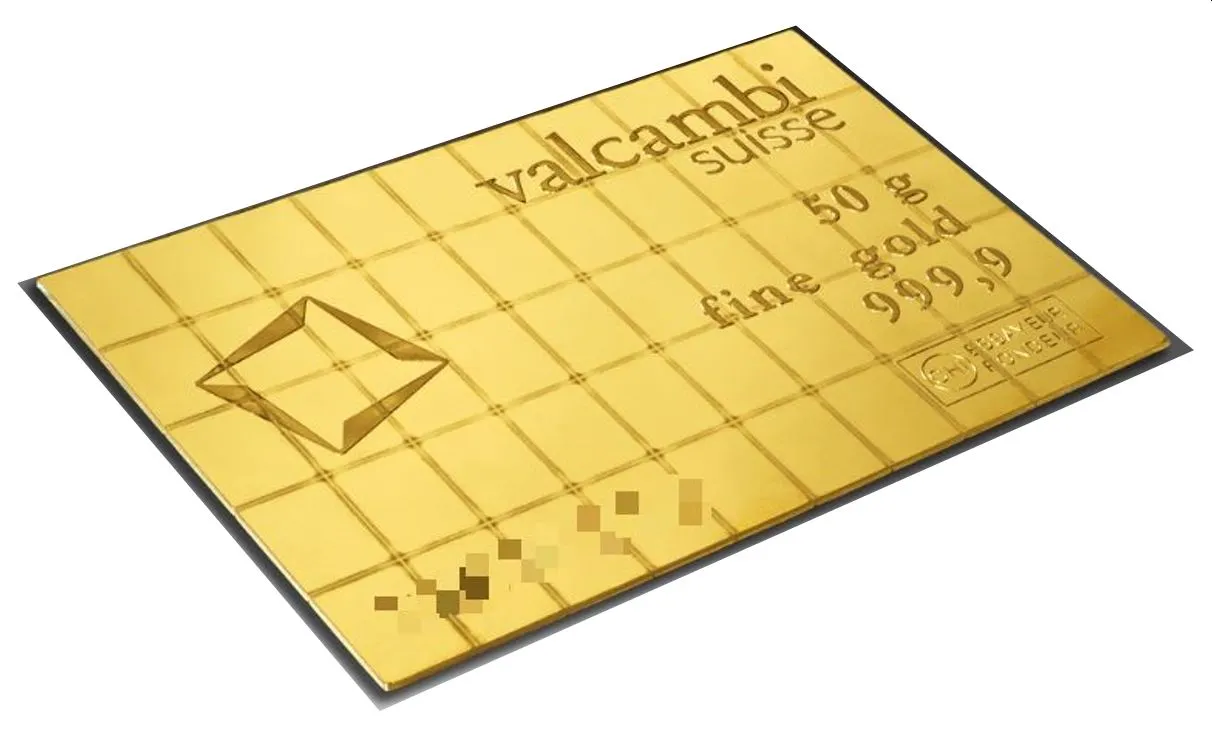 How to Buy 50g Gold bars by Valcambi Gold CombiBar