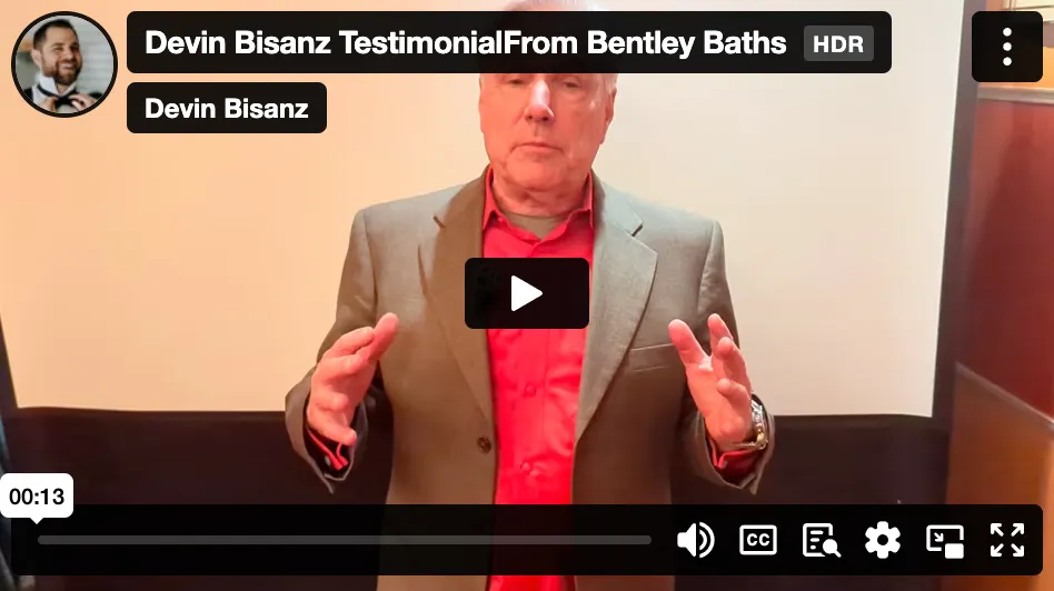 George Bentley testimonial for Devin Bisanz public speaking course