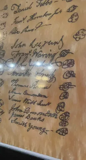 Essex County men including Meriweather Smith signed the Leedstown Resolves drafted by Richard Henry Lee