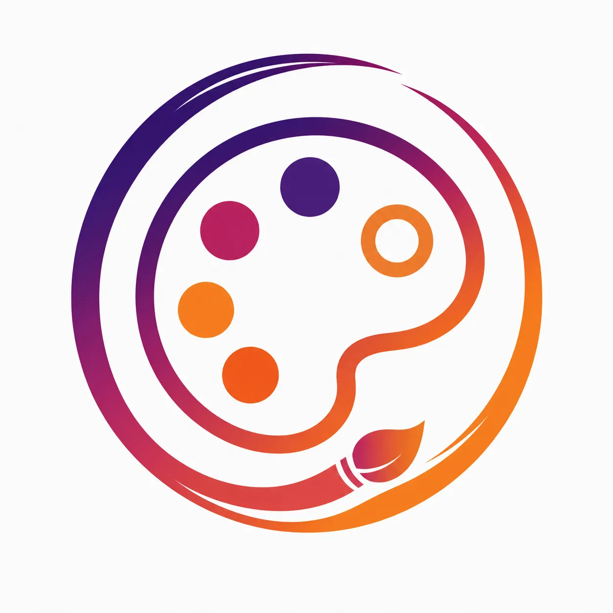 Build real skills icon image for native studio art academy
