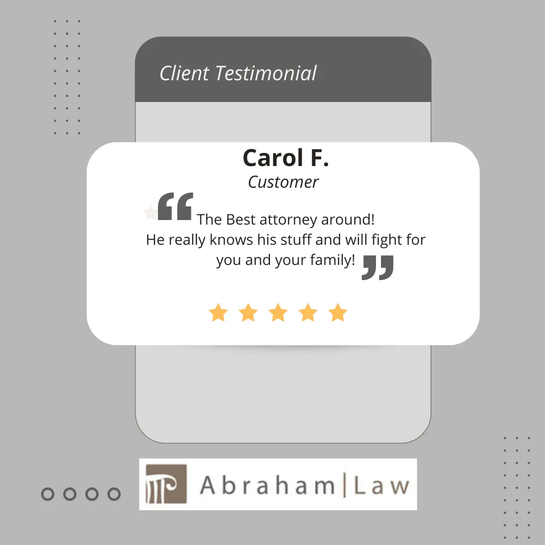 testimonial abraham law estate planning