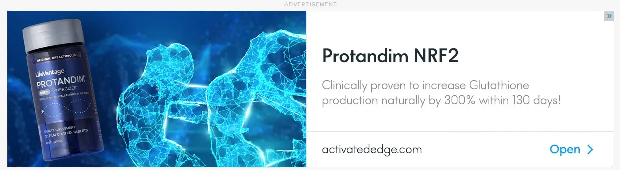 Protandim NRF2 - Increases Glutathione Production by 300%