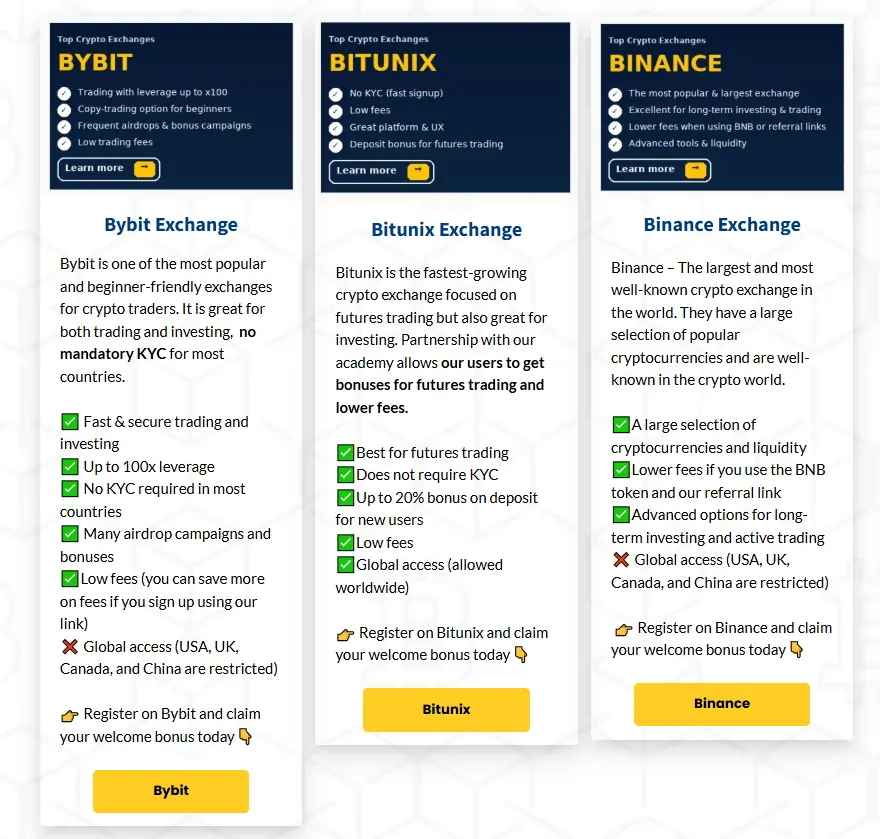 best crypto exchanges 2026