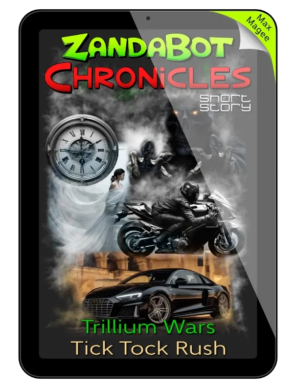 ZandaBot Chronicles Tritopian Odyssey Tick Tock Rush