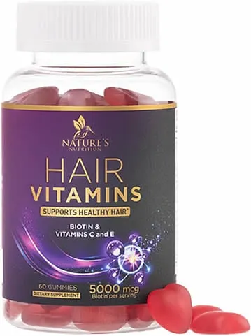  NaturesPlus Ultra Hair Thick Shake - 1 lb, Hair Protein Shake - French Vanilla Flavor - Healthy Hair Growth Supplement With Vitamins & Minerals 